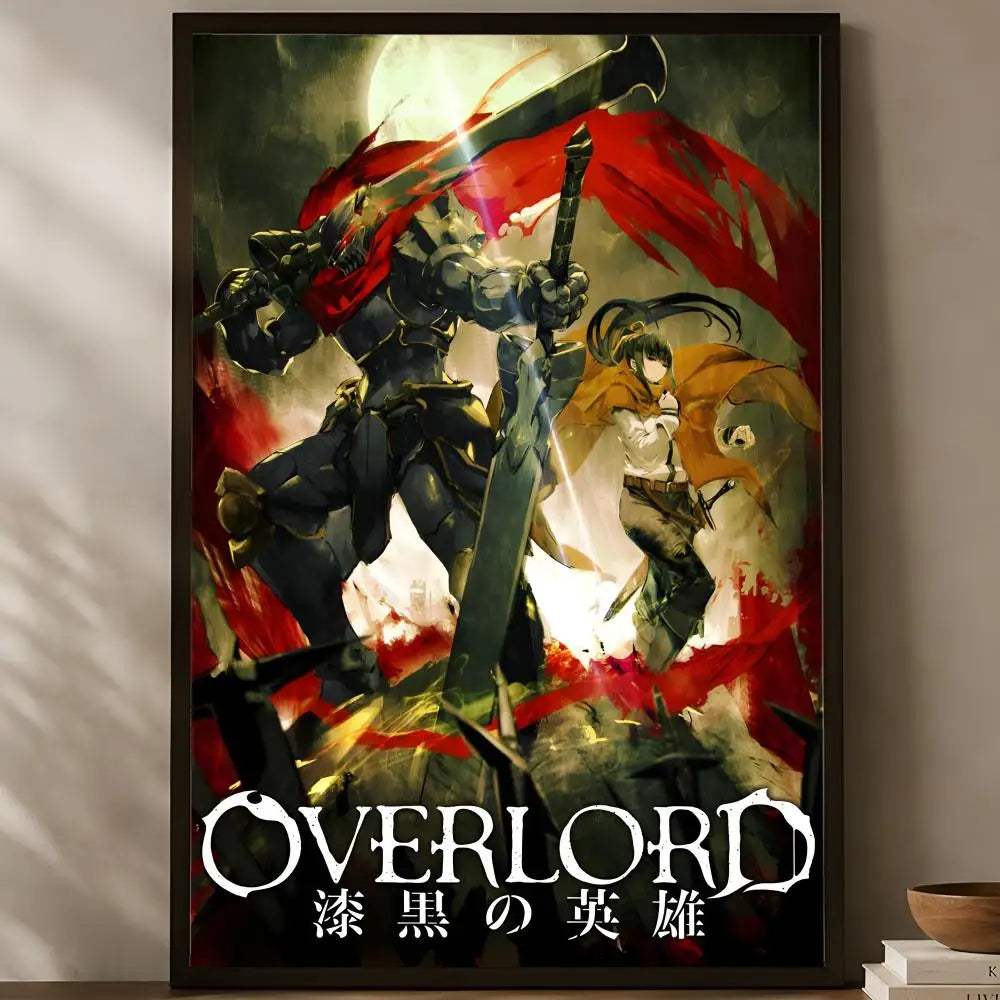 Overlord Albedo Self-Stick HD Wall Art Poster – Waterproof Decor