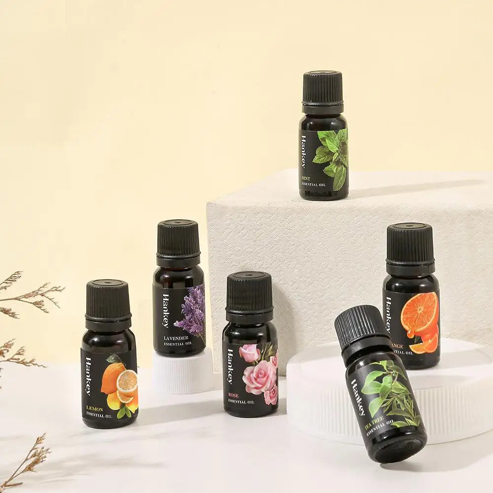 10ml Natural Plant Essential Oil – Lavender, Rose, Eucalyptus & More