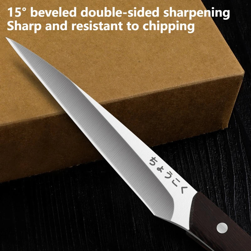 Professional Fruit Carving Knife – Sharp Stainless Steel Blade