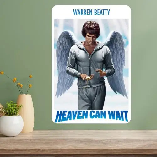 Heaven Can Wait Classic Movie Metal Poster Sign | Wall Decor