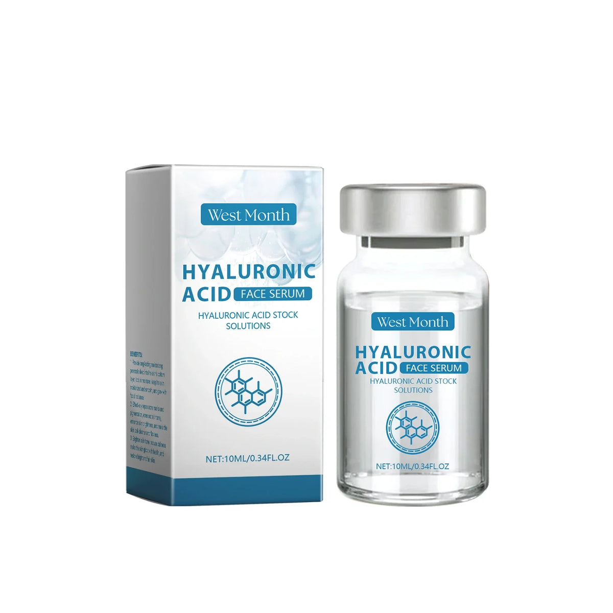 Hyaluronic Acid Face Serum – Hydrating & Pore Minimizing