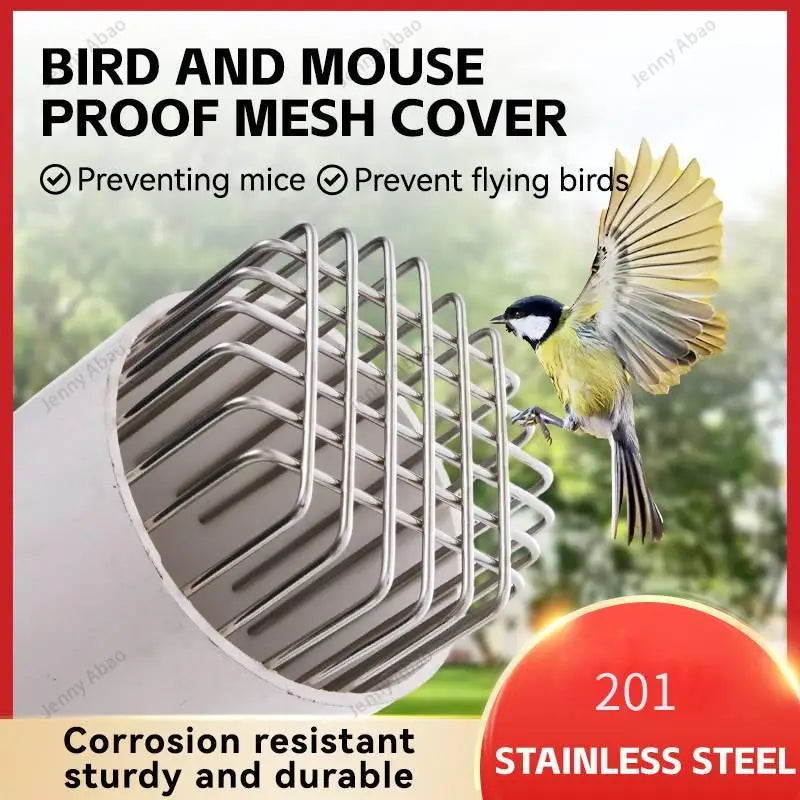 4-Inch Round Floor Drain Cover – Anti-Clog Stainless Steel Mesh