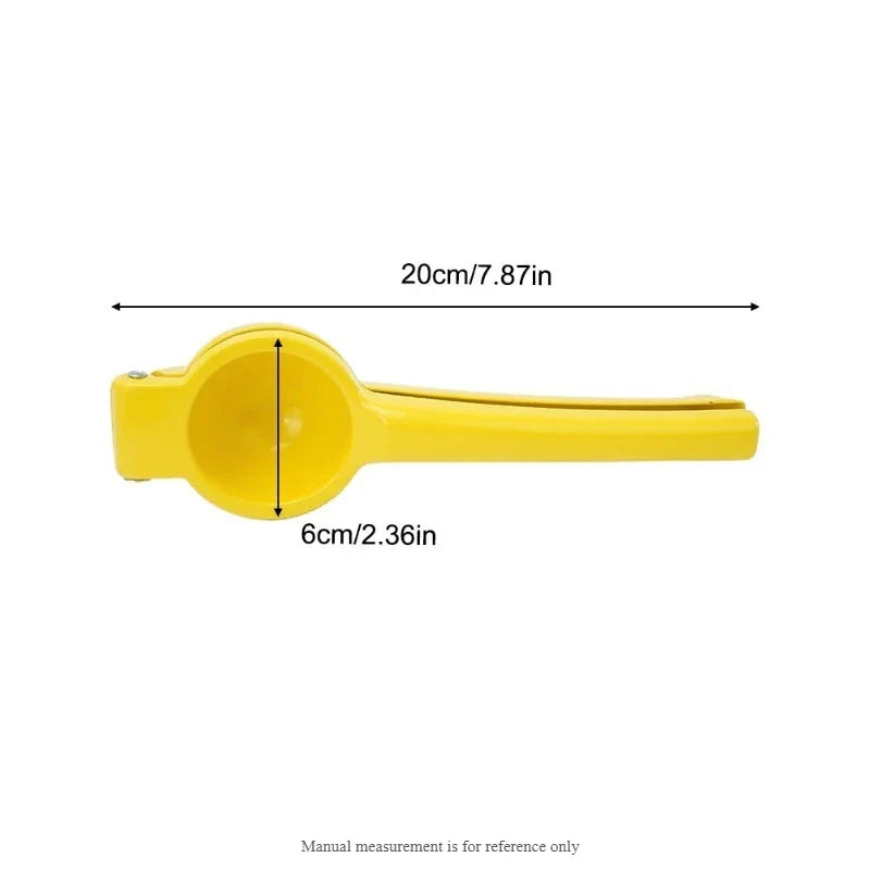 Aluminum Alloy Manual Citrus Juicer – Portable Lemon Squeezer