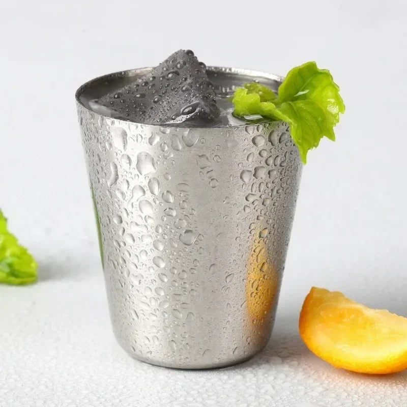 Stainless Steel Mini Shot Cup Set of 4 – 30ml & 170ml
