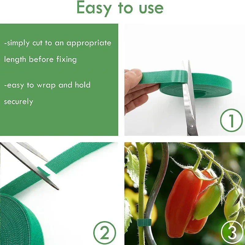 Nylon Plant Ties Garden Twine Straps 2M 5M 10M Rolls
