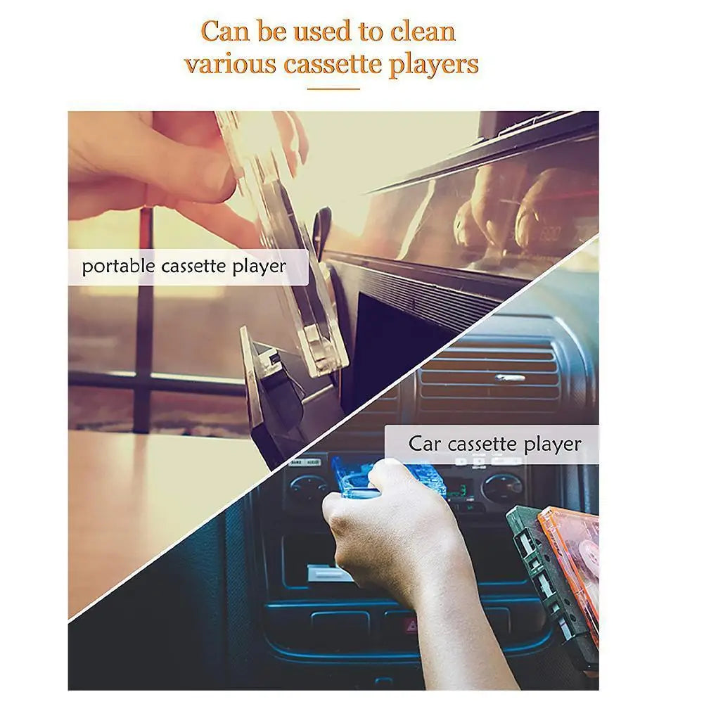 Cassette Tape Head Cleaner Kit – Audio Deck Cleaning Fluid