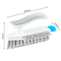 4-in-1 Grout & Gap Cleaning Brush | Tile & Bathroom Scrubber