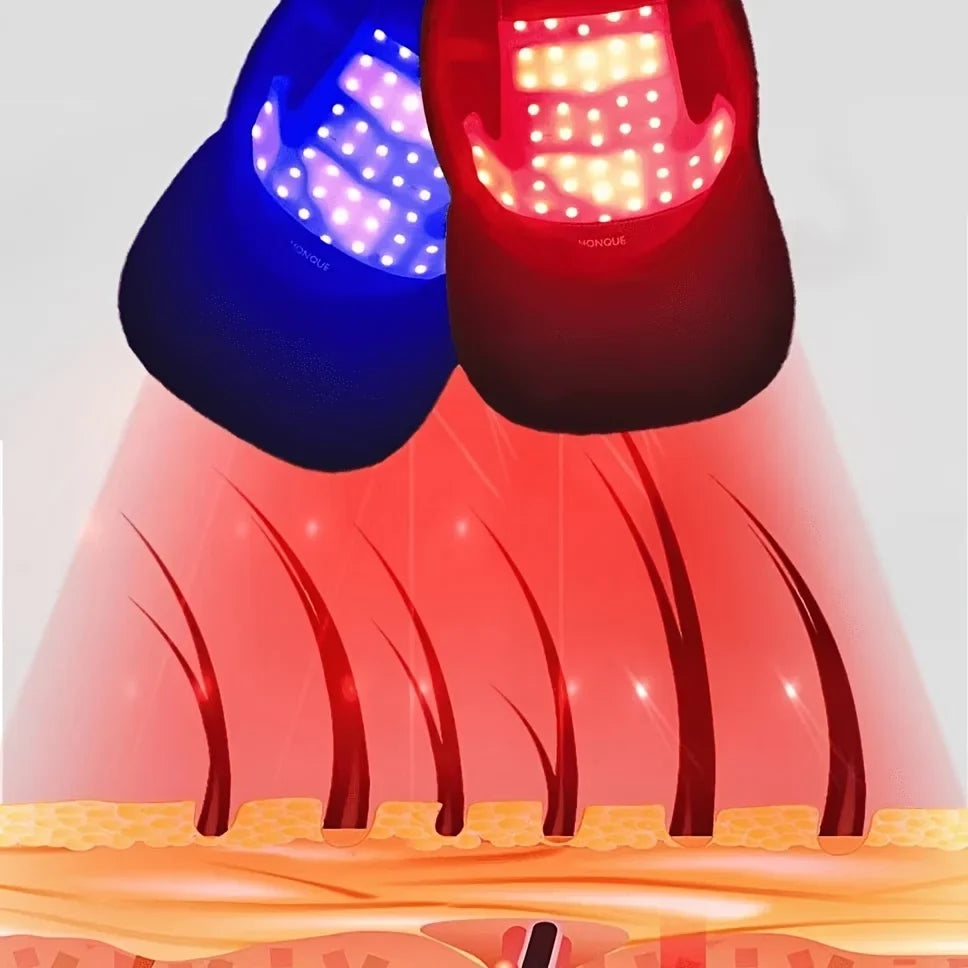 Rechargeable Multi-Bead Light Therapy Cap | Scalp Care Device