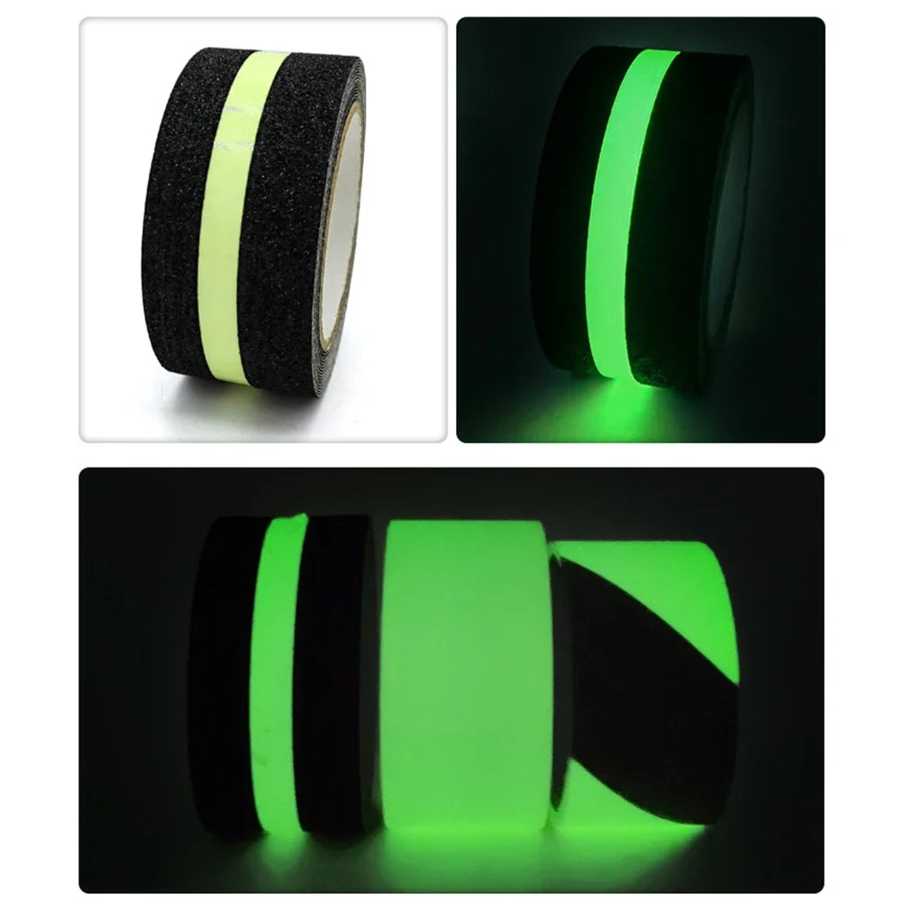 Glow in Dark Anti-Slip Grip Tape for Stairs & Steps | 2M/5M