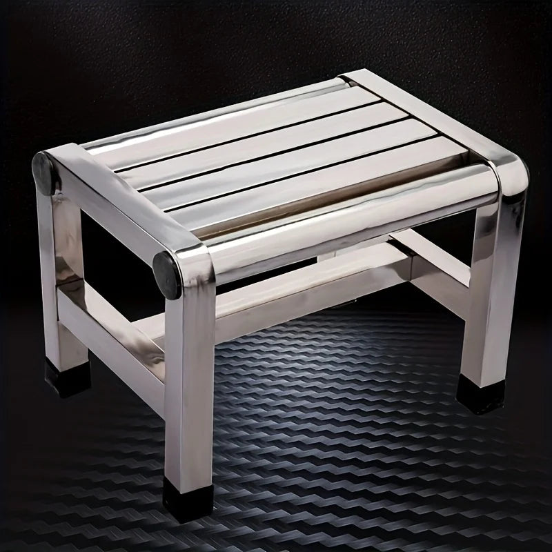 Stainless Steel Multi-Use Home Stool – Sturdy Modern Design