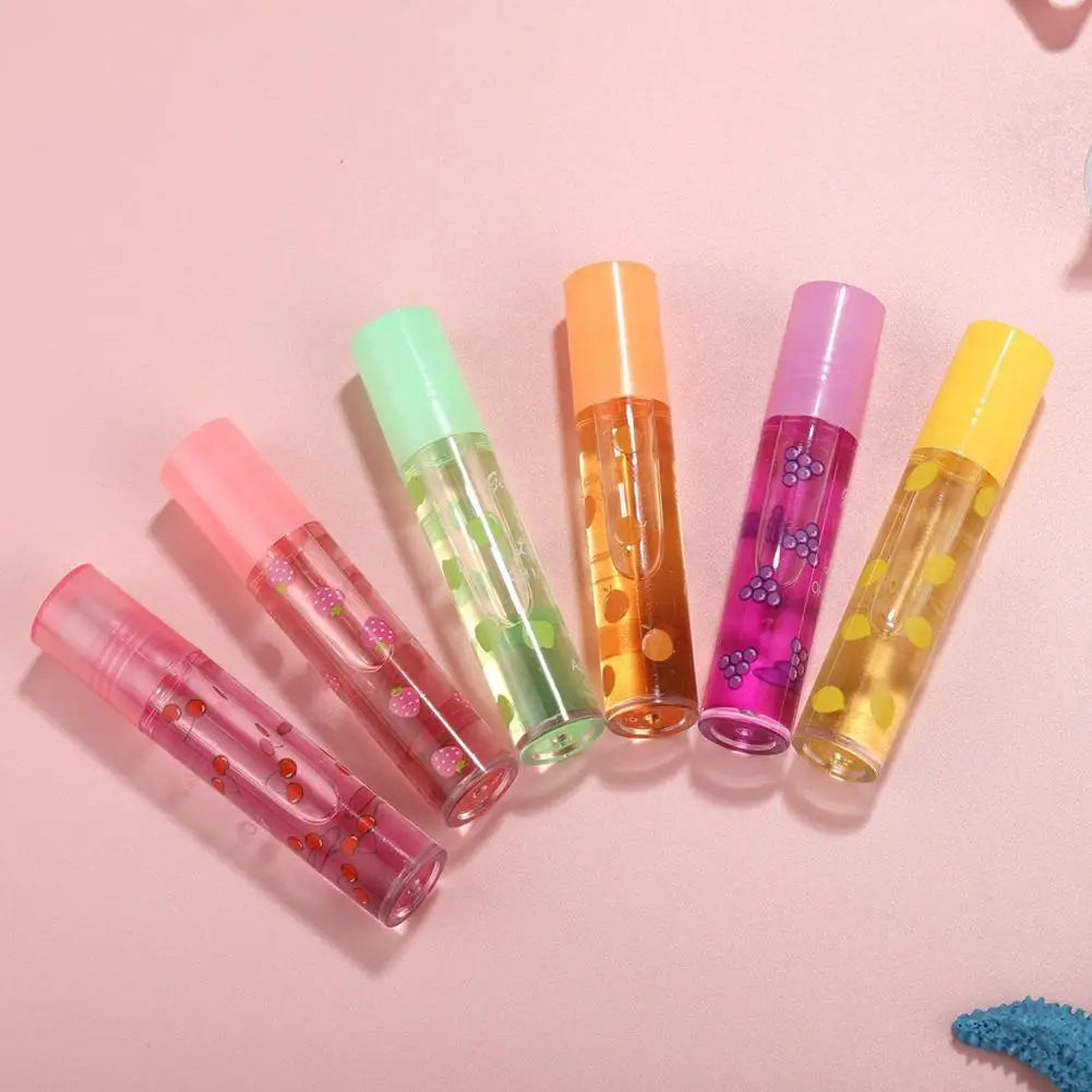 Eelhoe Fruit Roll-On Lip Oil Balm – Moisturizing Gloss & Primer