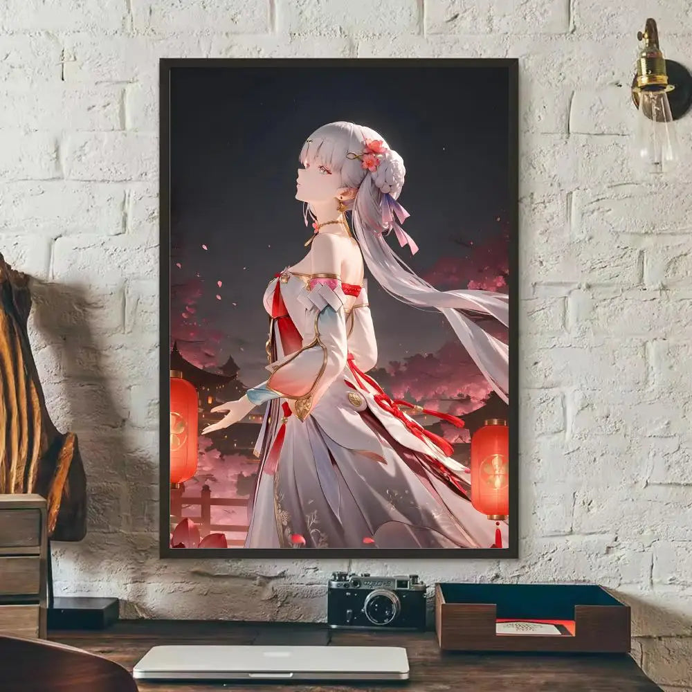 Wuthering Waves Jinhsi Wall Poster – HD Removable Decal