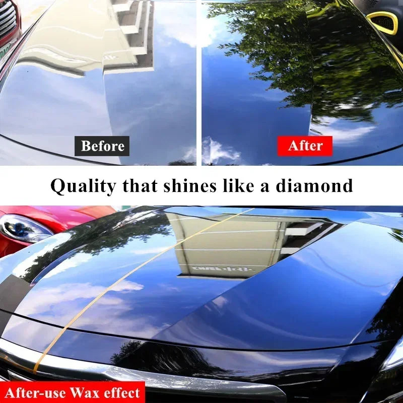 Car Wax Crystal Plating Hard Glossy Layer Covering Paint Surface