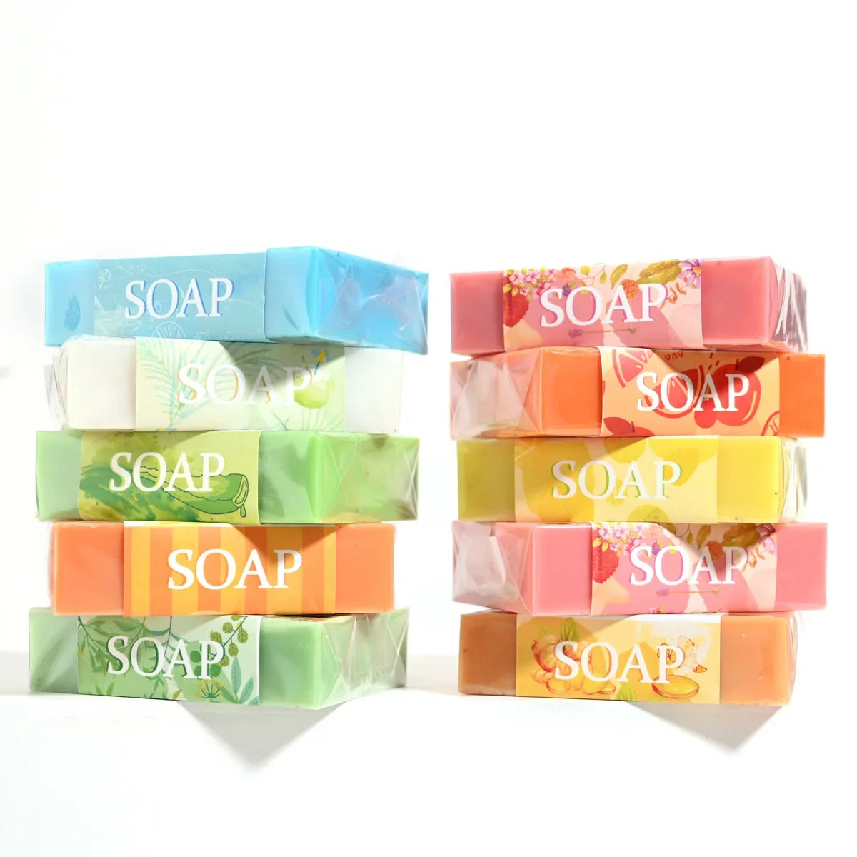 Natural Sea Salt Exfoliating Scrub Soap – Face & Body Polish