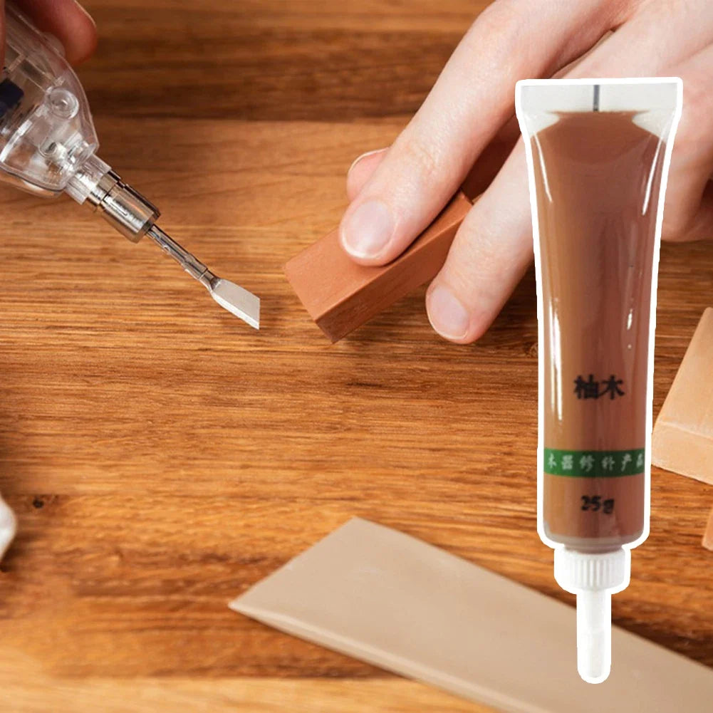 25g Wood Furniture Repair Filler Paste – Multi-Color Kit