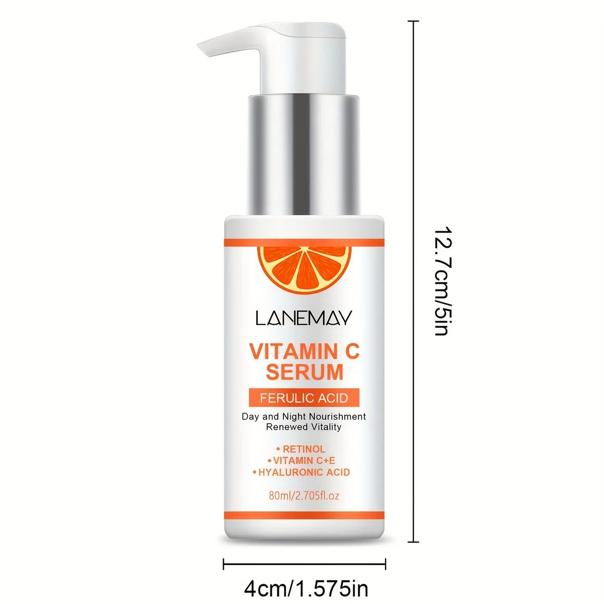 Vitamin C Serum with Ferulic Acid & Hyaluronic Acid – 80ml