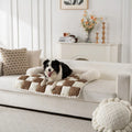 Cross-border Upgraded Chessboard Dog Sofa Bed Thickened Non-slip Pet