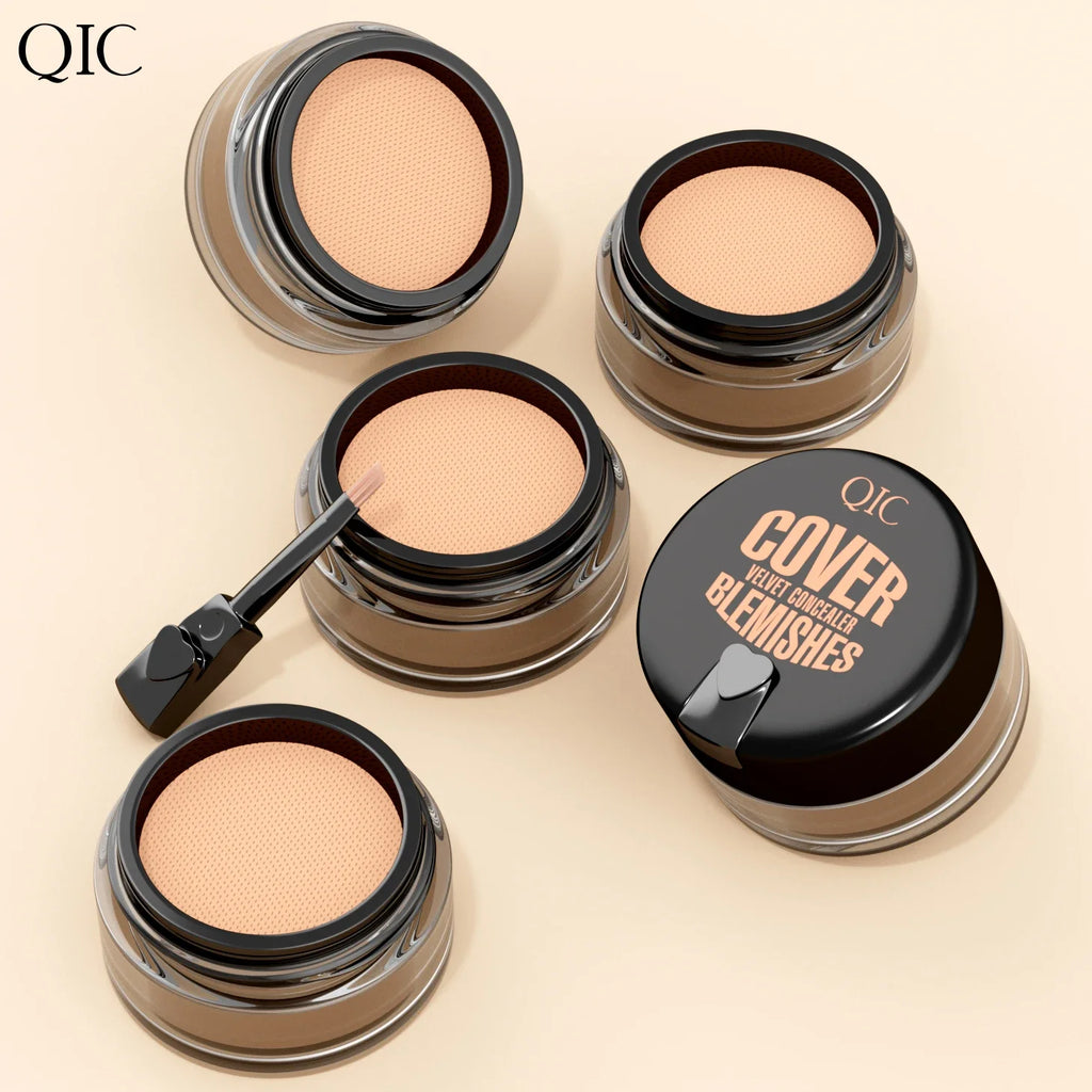 QIC Full Coverage Waterproof Concealer Cream – All Skin Types