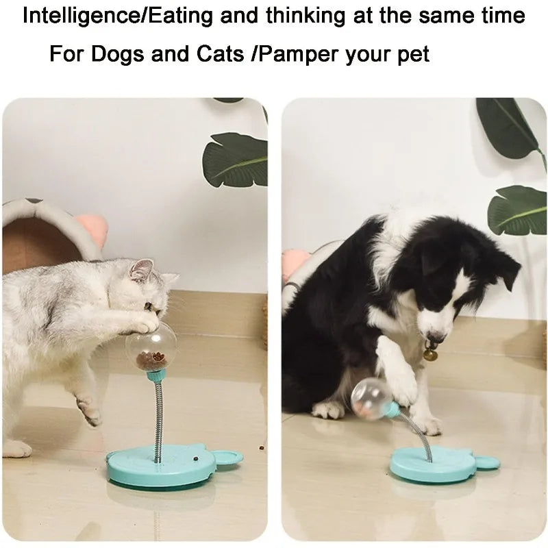 Interactive Treat Dispensing Ball – Slow Feeder Toy for Cats & Dogs