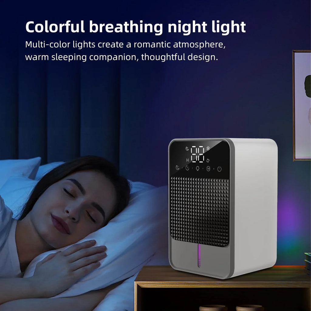 URGGU Small Dehumidifier | Digital Touch, Auto Defrost, Timer