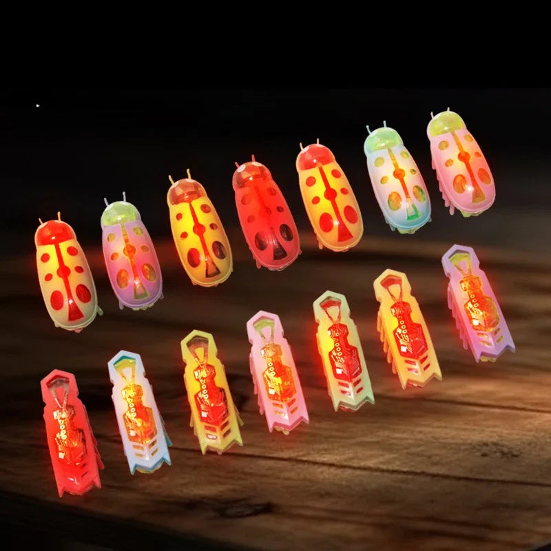 Electric Bug Cat Toy Automatic Flip Battery Operated Pet Dog Beetle