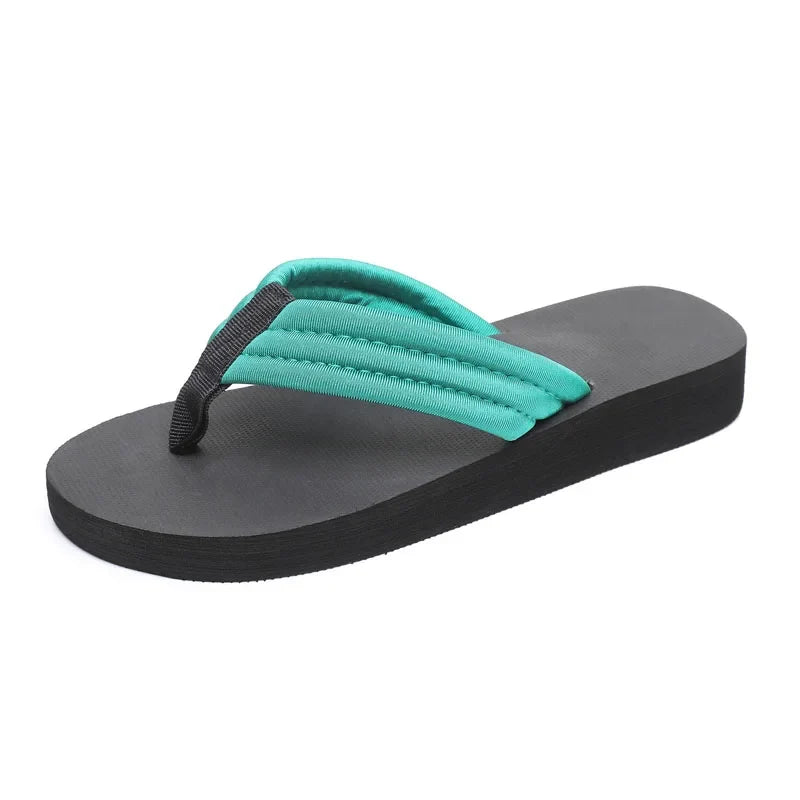 Women's Bohemian Clip Toe Flip Flops – Soft EVA Beach Slides