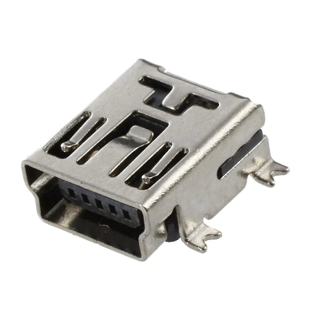 A36T-2X Replacement Mini USB B Female 5 Pin PCB Board Mount Jack