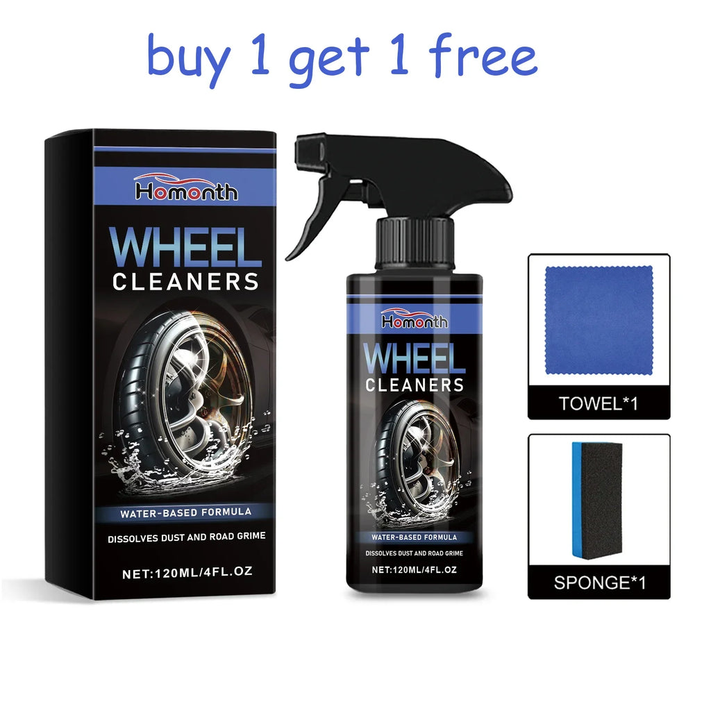 Car Wheel & Tire Cleaner Kit – Rust Remover & Polish 120ml