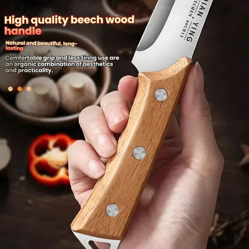 High Manganese Steel Boning & Slicing Kitchen Knife 14.8"
