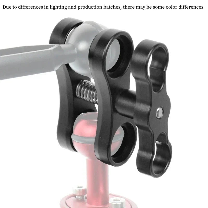 Underwater Ball Head Arm Clip Bracket for GoPro, DJI & SLR