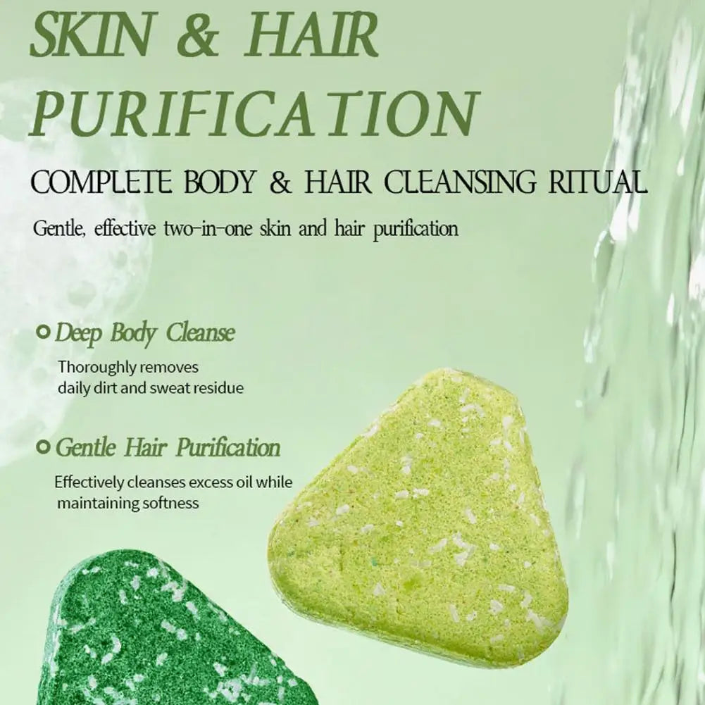 Herbal Shampoo Soap Bar – Platycladus & Grass Root Strengthening