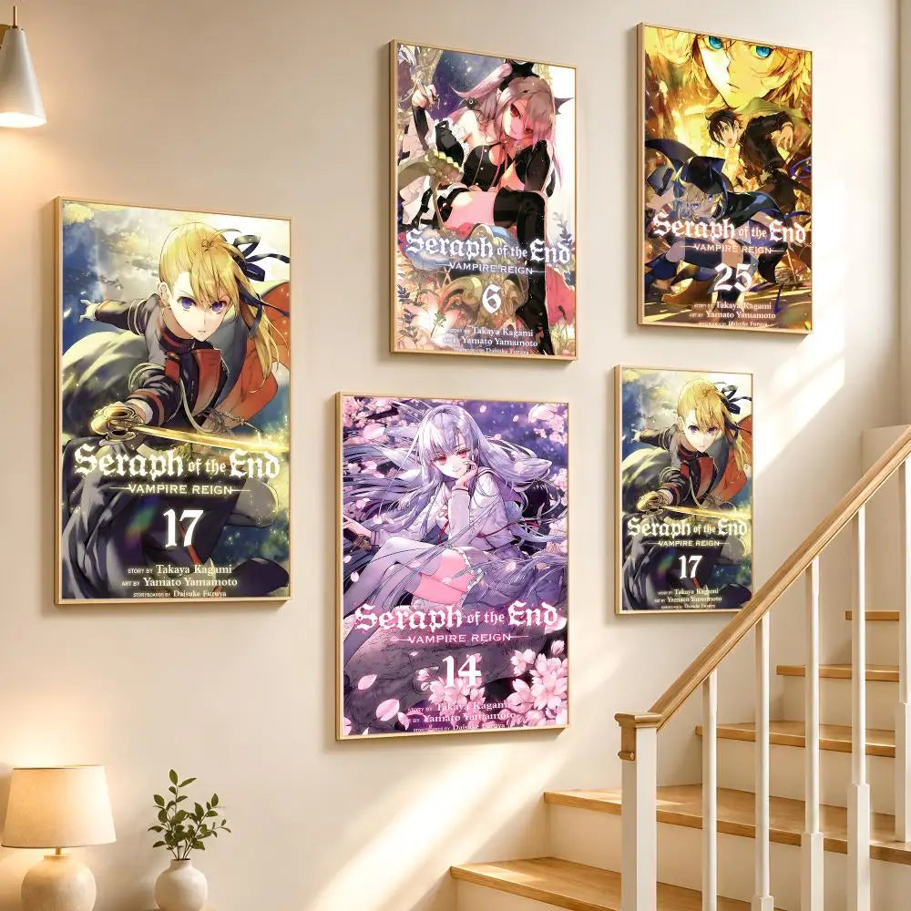 Seraph of the End Anime Poster – HD Waterproof Wall Stickers