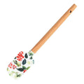 Christmas Non-stick Silicone Cake Spatula Wooden Handle Chocolate