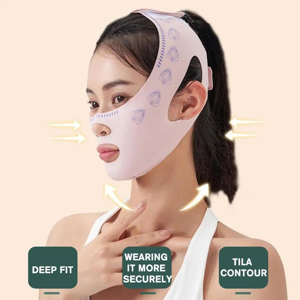 V Line Lifting Sleep Mask | Face Sculpting Chin Strap