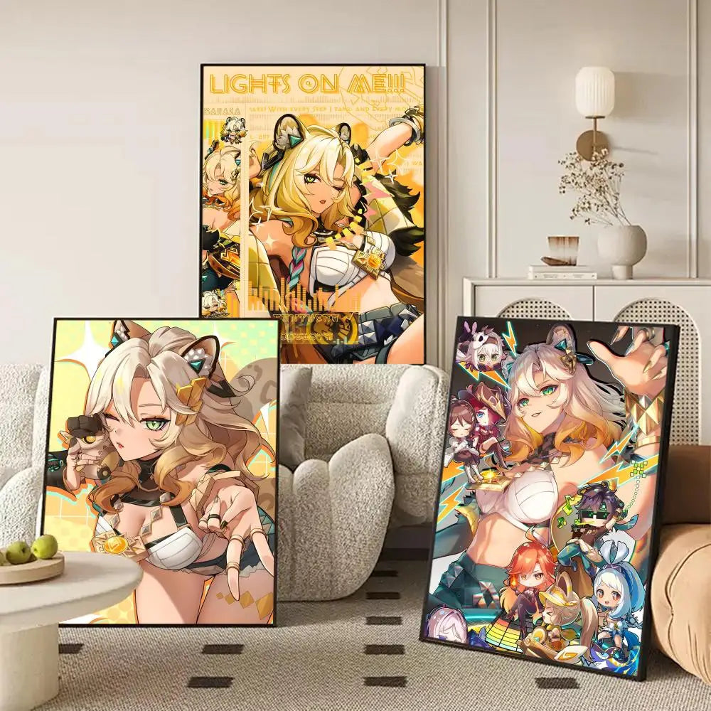 Xilonen Game Canvas Poster – Unframed Wall Art | Home Décor