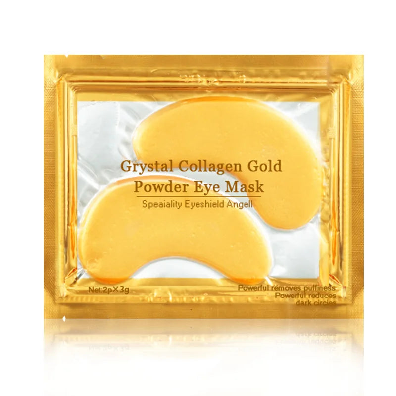 BIOAOUA 50 Pairs Gold Collagen Eye Patches – Dark Circles