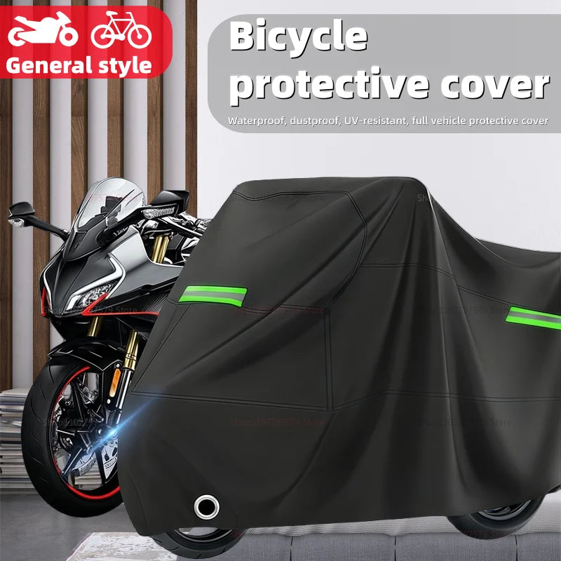 Waterproof Motorcycle & Bicycle Cover | All-Weather Protection