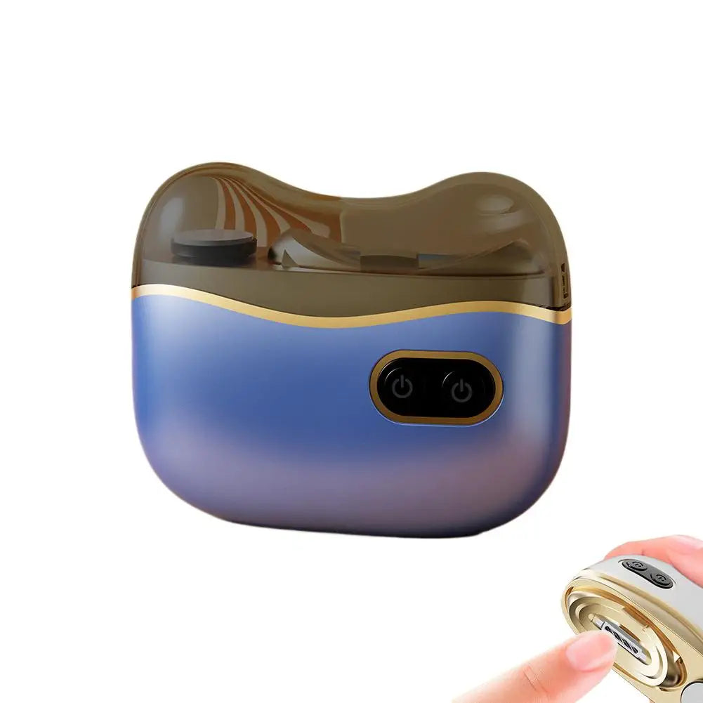 2-in-1 Electric Nail Clipper & Polisher with LED Light | USB