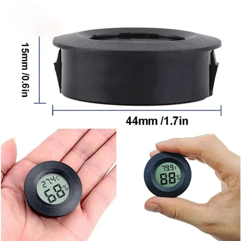 Digital Indoor Thermometer Hygrometer | LCD Temp & Humidity Sensor