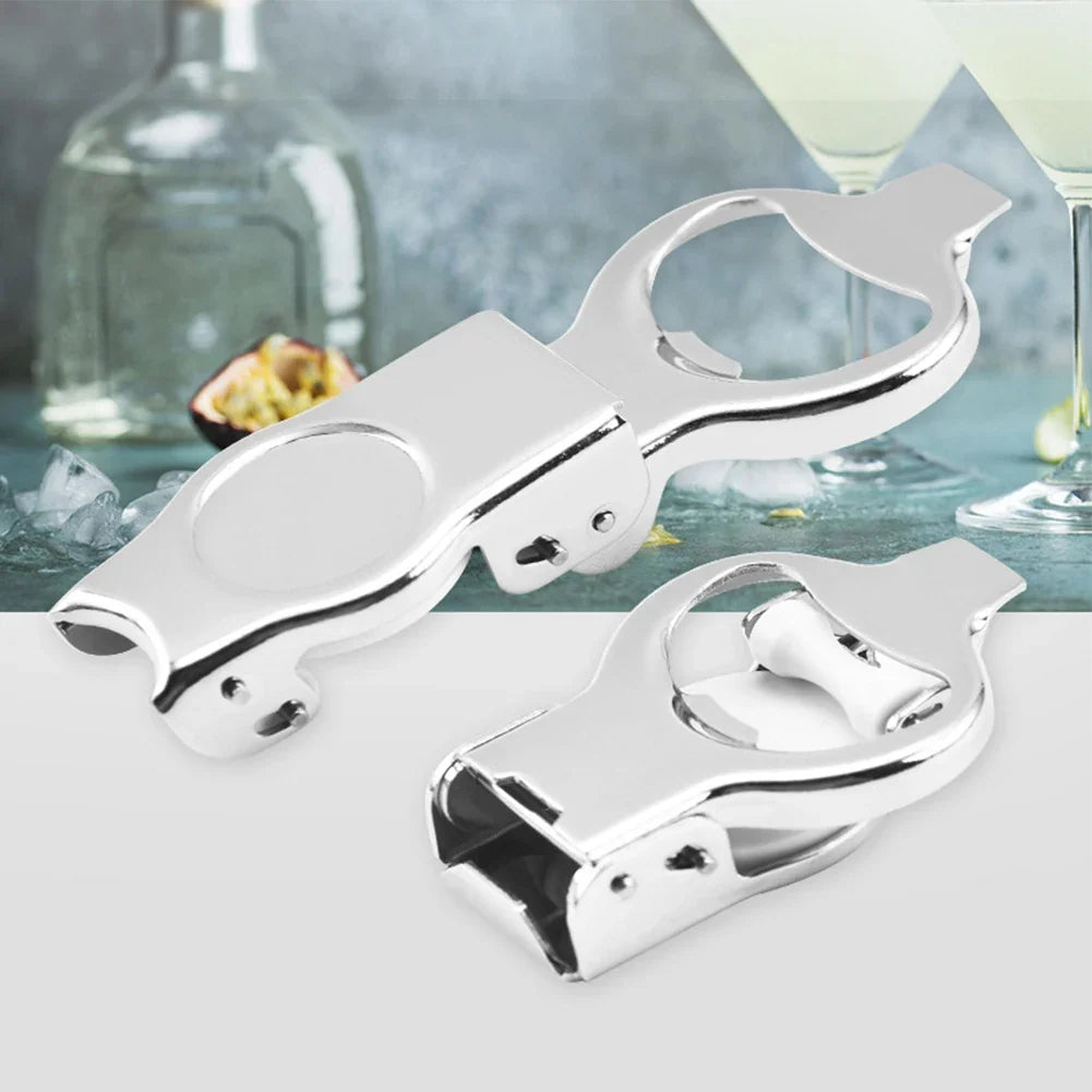 Stainless Steel Foldable Bottle Opener & Can Opener Multifunction