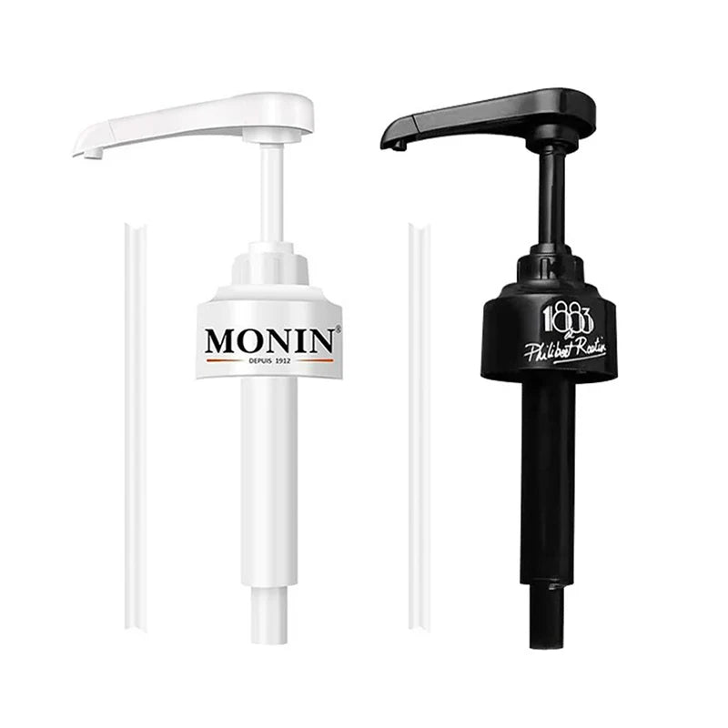 10ml Syrup Pump Dispenser for Coffee, Juice & Bottles – Black