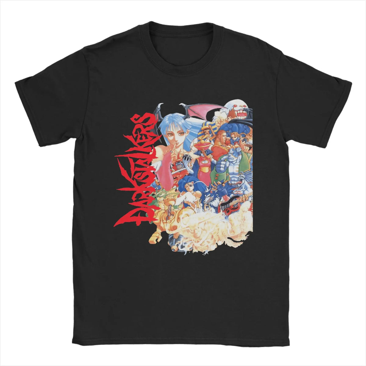 Darkstalkers Men's 100% Cotton Graphic T-Shirt | S–6XL