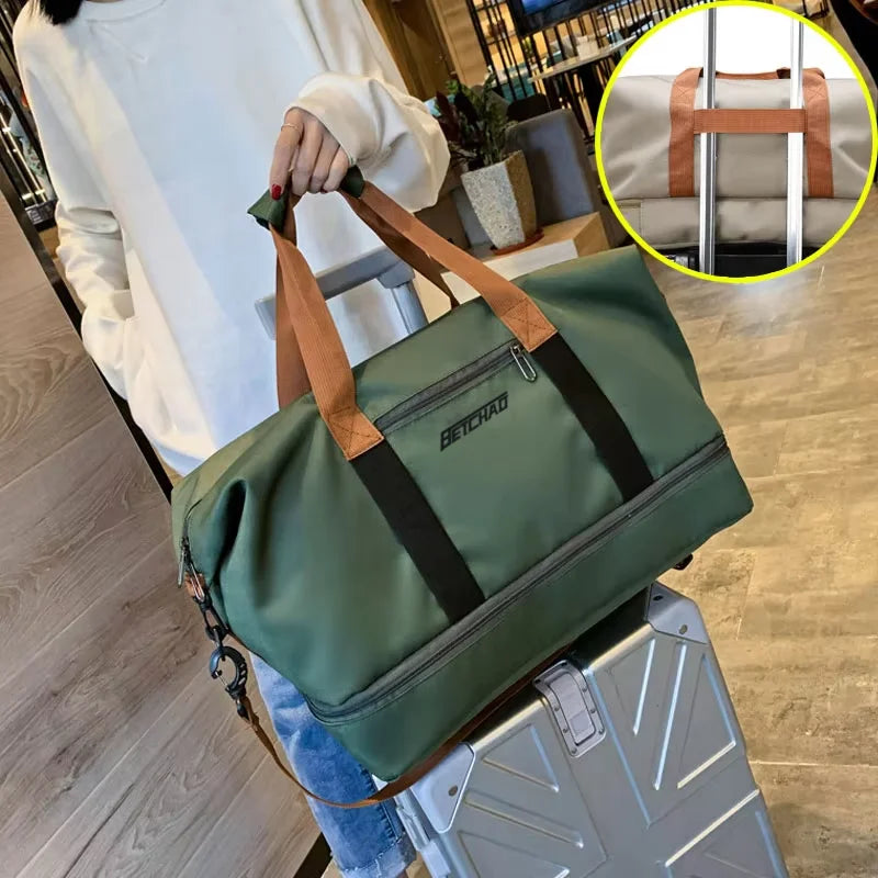 Portable Fitness Travel Bag – Crossbody Shoulder Chest Bag