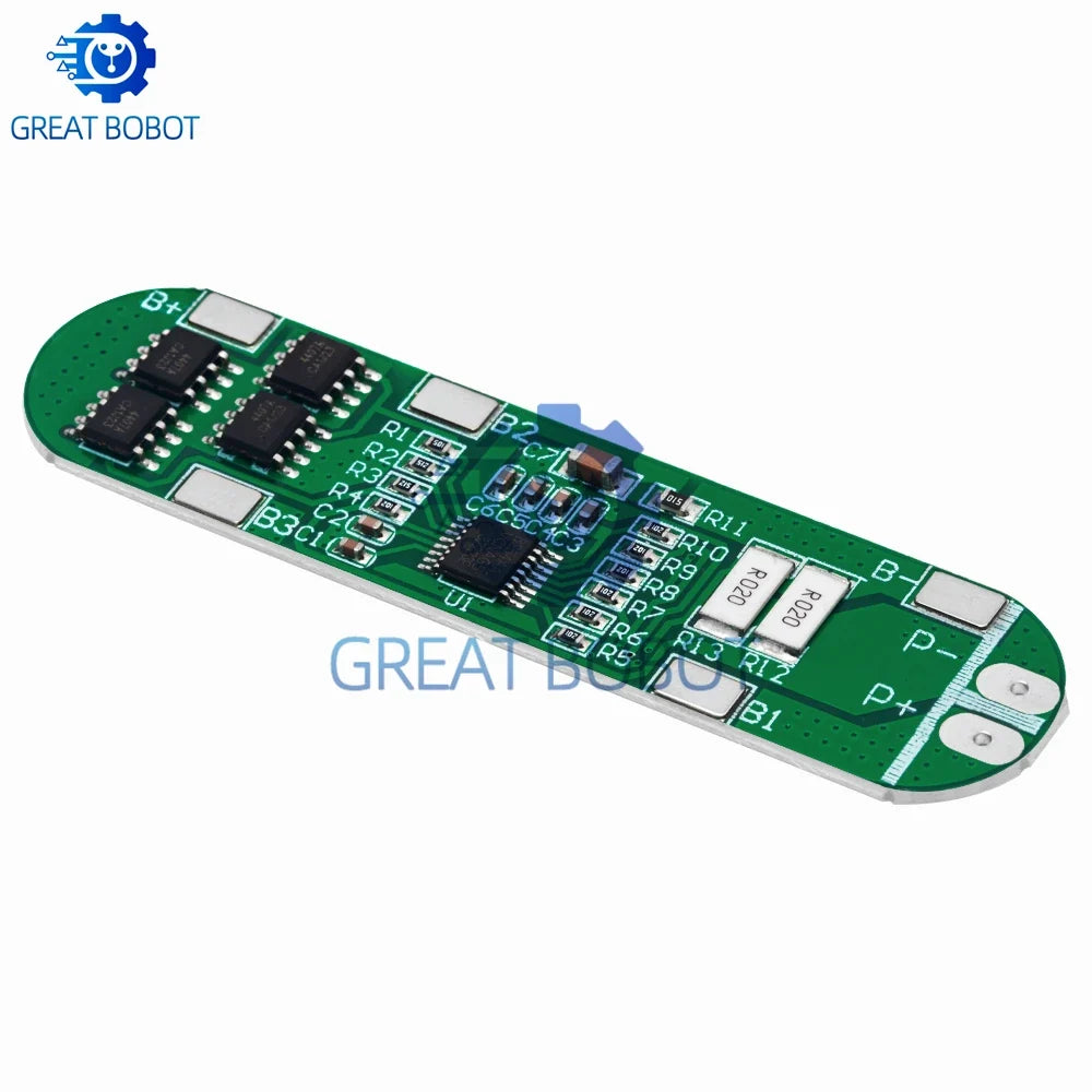 4S 14.8V 12A Li-Ion Battery Charger Board for 18650 Cells
