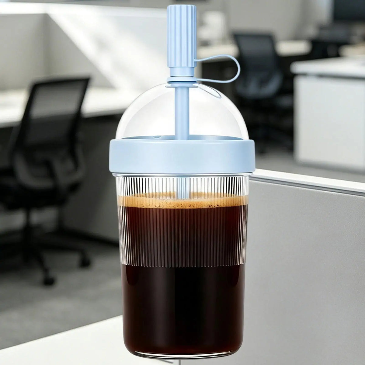 17oz Reusable Coffee Cup with Lid & Straw | Travel Tumbler