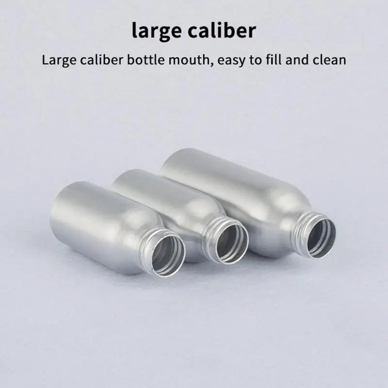 Aluminum Pump Bottle | Refillable Lotion & Shampoo Dispenser