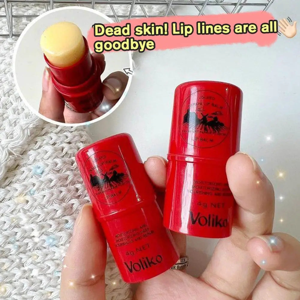 Papaya Lip Balm – Hydrating Lip Gloss with Vitamin Botanicals