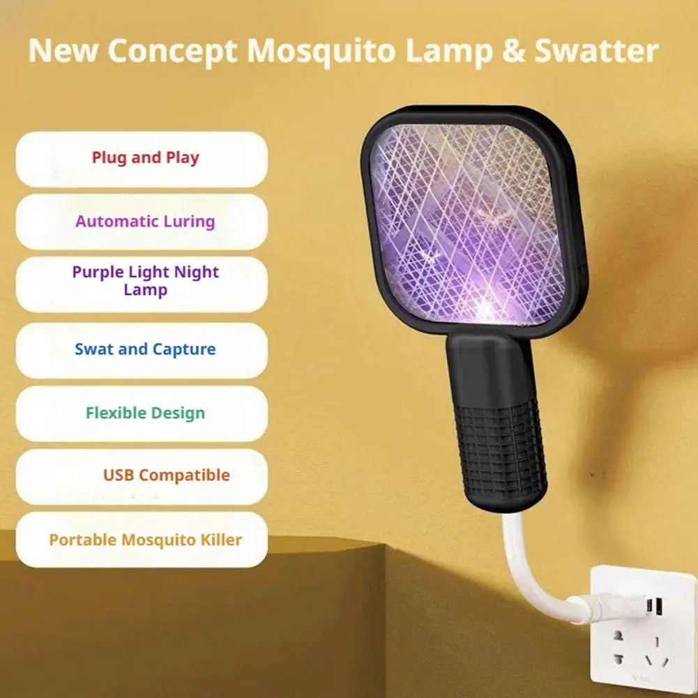 UV USB Mosquito Killer Lamp – Home, Car & Camping Bug Zapper