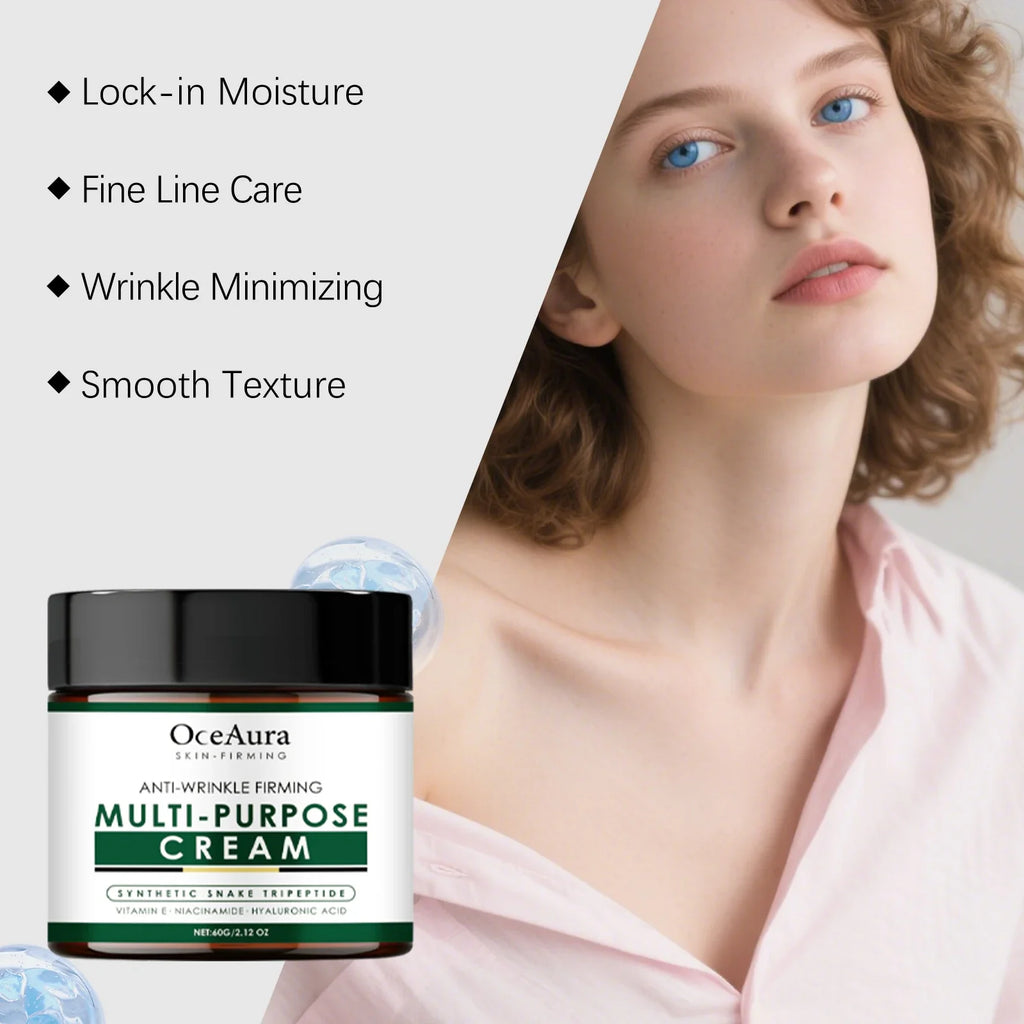OceAura Retinol Collagen Face Cream – Anti-Wrinkle Moisturizer 60g