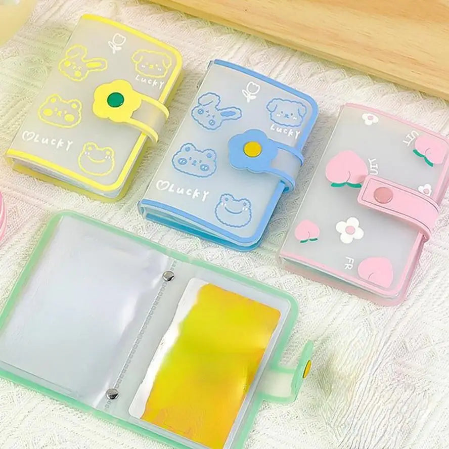Mini Card Holder Album – Cute Portable ID & Photo Organizer